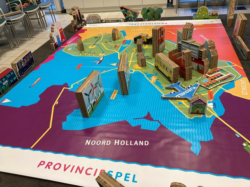 Provinciespel Jeugdraad Zeewolde - Nieuwe kaart